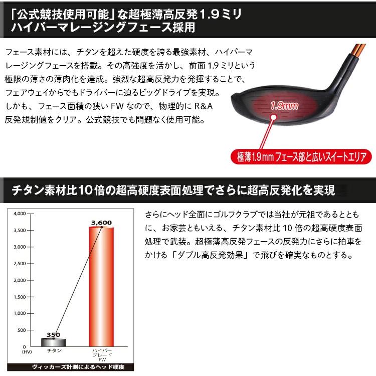 ワークスゴルフ 【番手が選べる2本組セット】 ハイパーブレード
