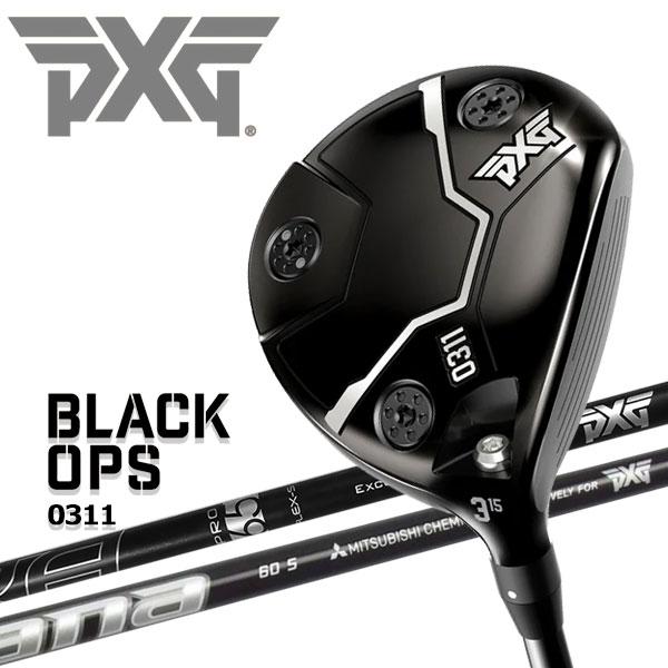 PXG (期間限定) PXG 0311 BLACK OPS フェアウェイウッド ブラック