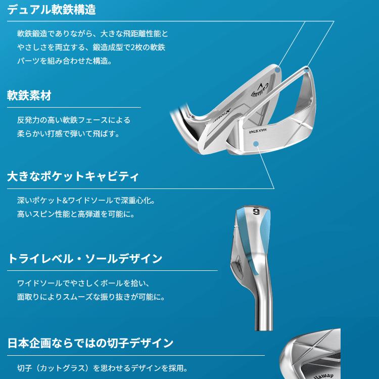 Callaway（キャロウェイ） (期間限定) X FORGED MAX STAR アイアン 5本