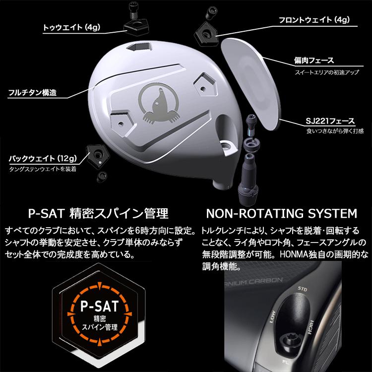 HONMA GOLF（本間ゴルフ） (期間限定) ホンマ ゴルフ T//WORLD TW777