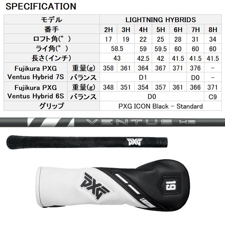 PXG (期間限定) PXG Lightning ハイブリッド ユーティリティ