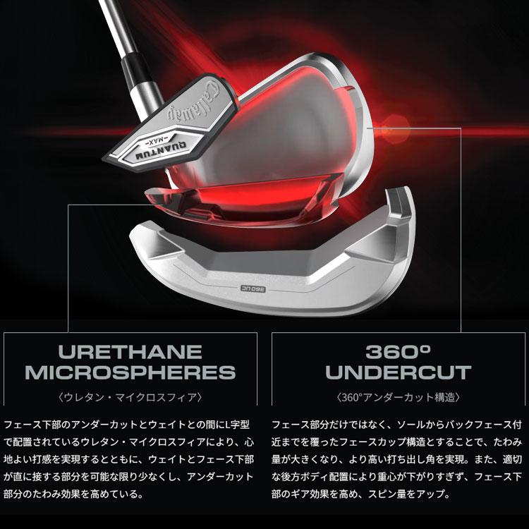 (期間限定) キャロウェイ クアンタム マックス ファスト QUANTUM MAX FAST アイアン 単品 Callway Golf 日本仕様 2026モデル_2