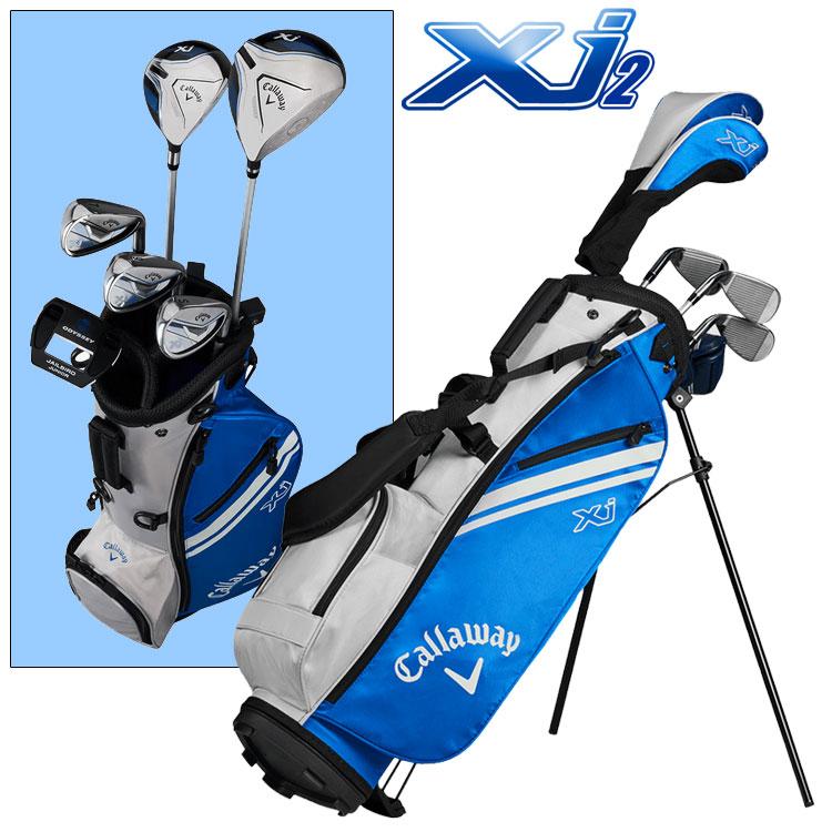 Callaway ゴルフ6本セットです スタンド付き Callaway（キャロウェイ） Xj-2 ジュニアセット 子供用 ゴルフクラブ 6