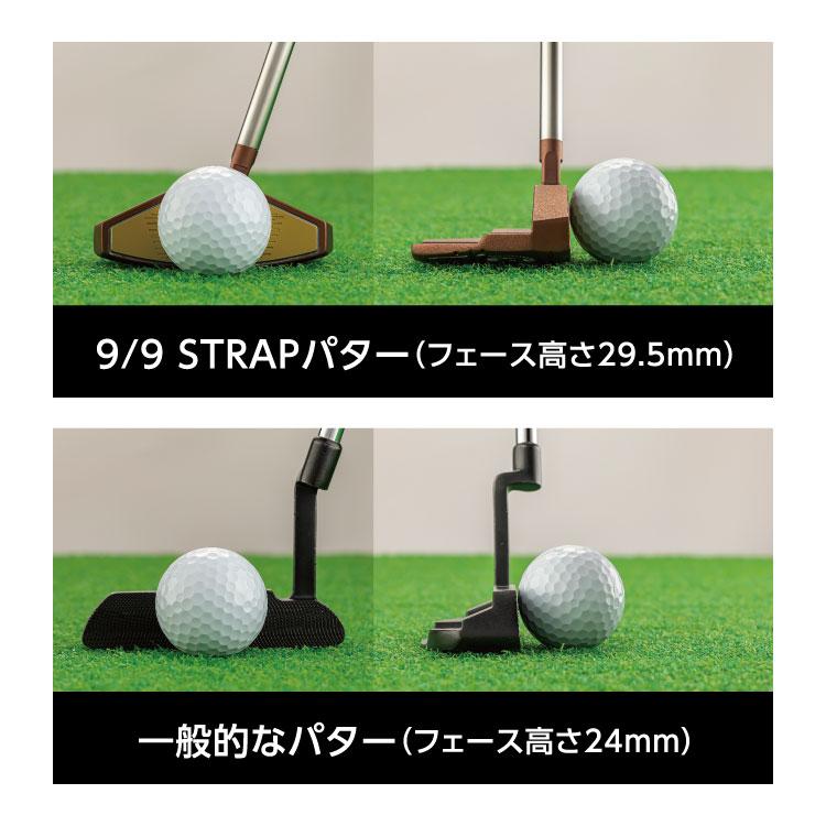 kasco（キャスコ） (期間限定) ゴルフ 9/9 STRAP PUTTER ストラップ