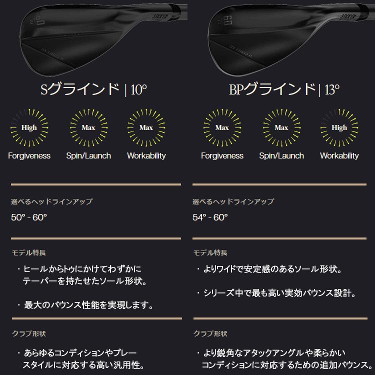 PXG (期間限定) PXG STICKEM スティッキム ブラック ウェッジ Wedges
