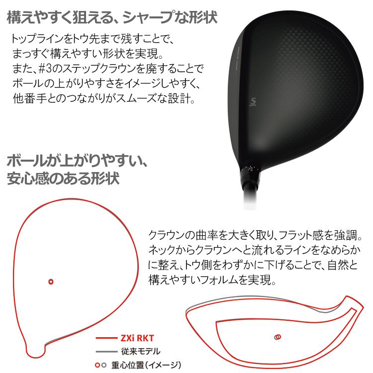 SRIXON (期間限定) ダンロップ スリクソン ZXi RKT フェアウェイウッド