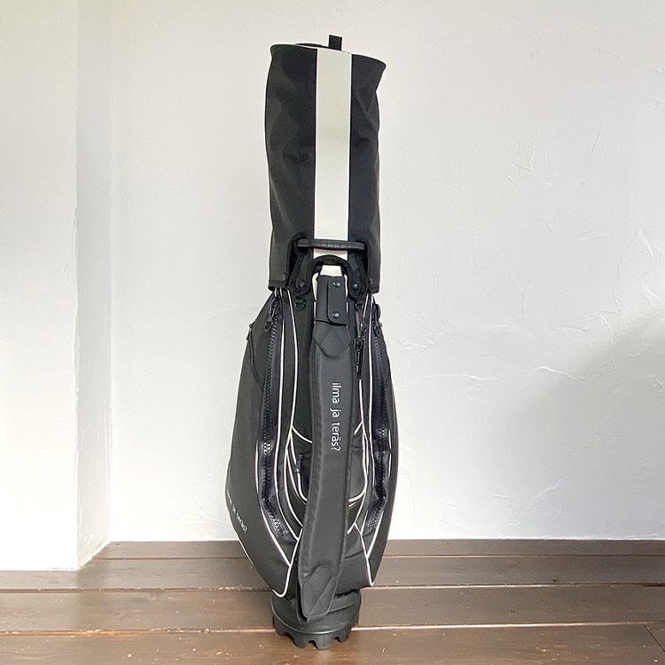 期間限定】 数量限定品 ラヘラ ゴルフ ビッグジッパー キャディバッグ