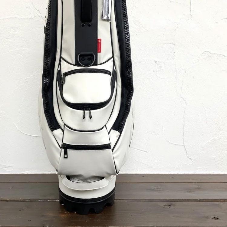 期間限定】 数量限定品 ラヘラ ゴルフ ビッグジッパー キャディバッグ