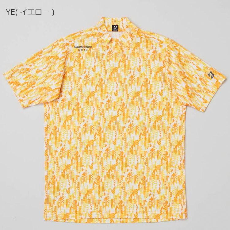 BRIDGESTONE GOLF ブリヂストンゴルフ 半袖モックネックシャツ