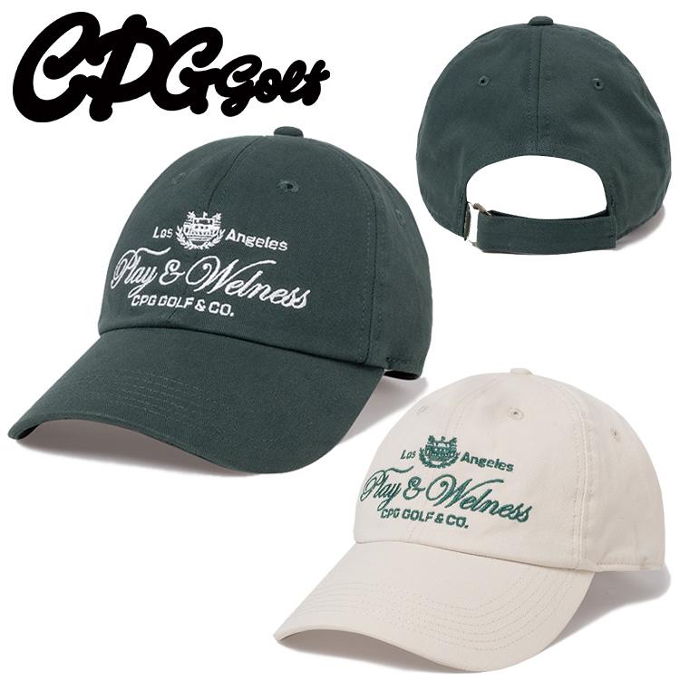 新品タグ付き!CPG GOLFニットキャップ CPG GOLF CPG GOLF PLAY&WELNESS ロゴキャップ 2025秋冬 4514-25207