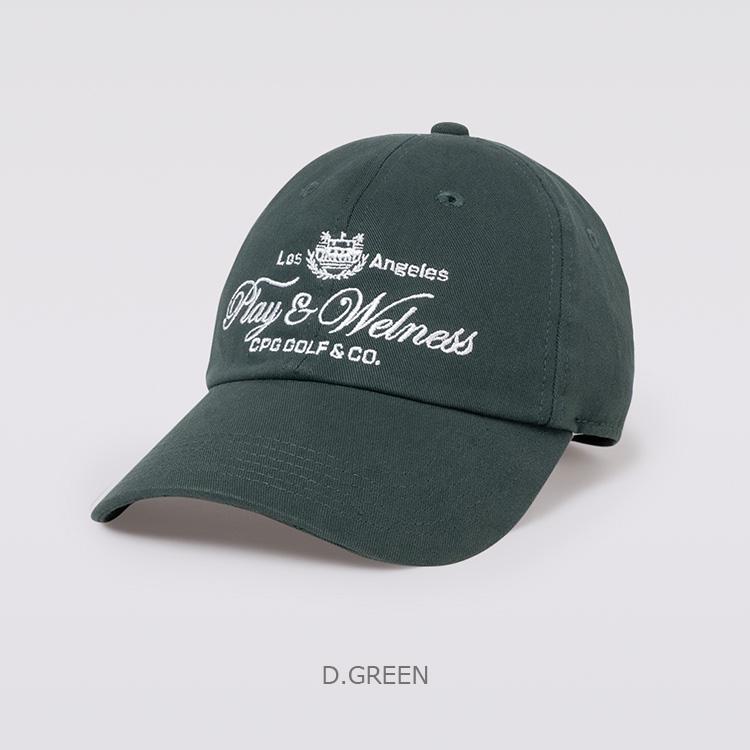 CPG GOLF CPG GOLF PLAY&WELNESS ロゴキャップ 2025秋冬 4514-25207