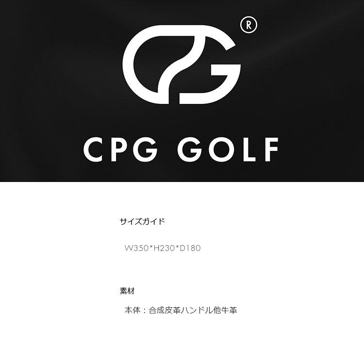 CPG GOLF 【期間限定】 ボストンバッグ スモール BOSTON BAG SMALL