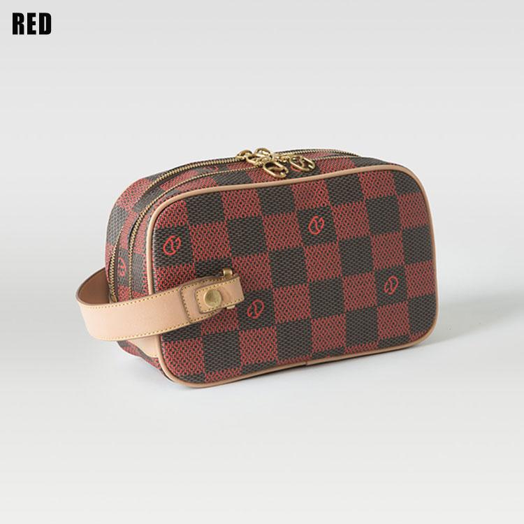 CPG GOLF チェック柄 クラッチバッグ CPG GOLF チェック柄 クラッチバッグ CPG GOLF チェック柄 クラッチ