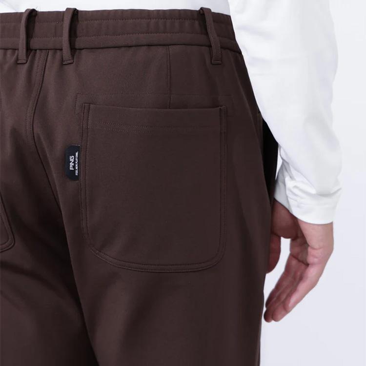 PING（ピン） 全方向ストレッチ 裏起毛ダンボールニット テーパード