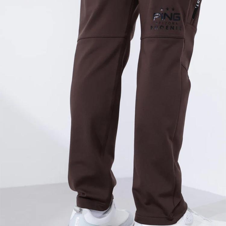 PING（ピン） 全方向ストレッチ 裏起毛ダンボールニット テーパード