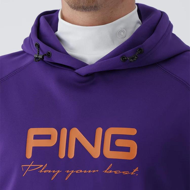 PING（ピン） カルイシ KARUISHI フーディー スウェット メンズ 2025