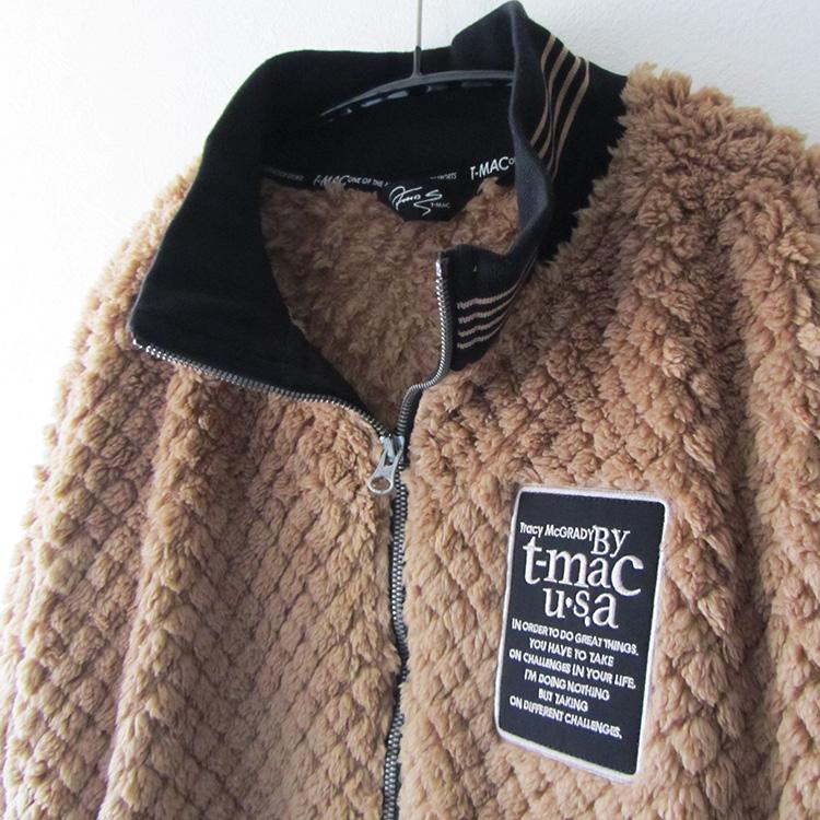 T-MAC ティーマック ゴルフ フリースボアブルゾン メンズ 2025秋冬 ゴルフウェア 7415312124 T-MAC（ティーマック） ゴルフ フリースボアブルゾン メンズ 2025秋冬