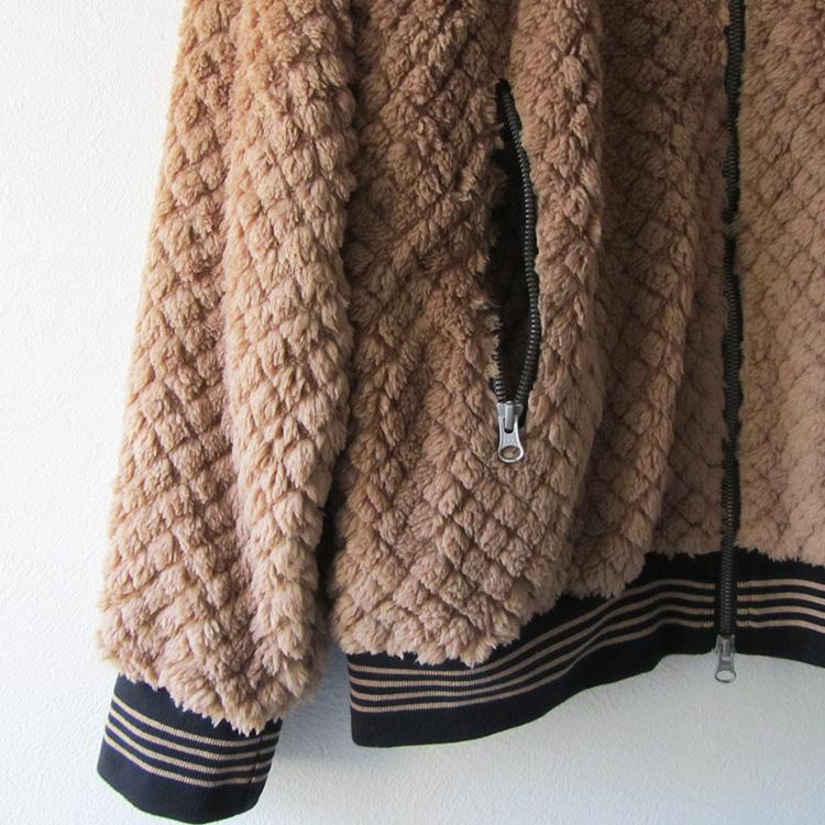 T-MAC（ティーマック） ゴルフ フリースボアブルゾン メンズ 2025秋冬