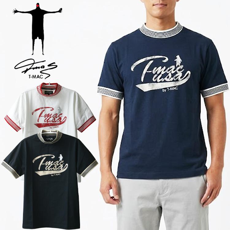 T-MAC（ティーマック） (期間限定) ゴルフ レトロロゴモチーフモック