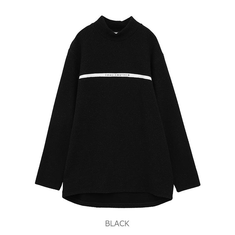 トラヴィスマシューTravisMathewチェストプリントモックネック【タグ付き TRAVISMATHEW トラビスマシュー チェストラインプリント 長袖