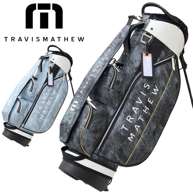 【新品未使用】トラビスマシュー　 スタンドキャディーバック TRAVISMATHEW トラビスマシュー MOTIF スタンドバッグ キャディバッグ