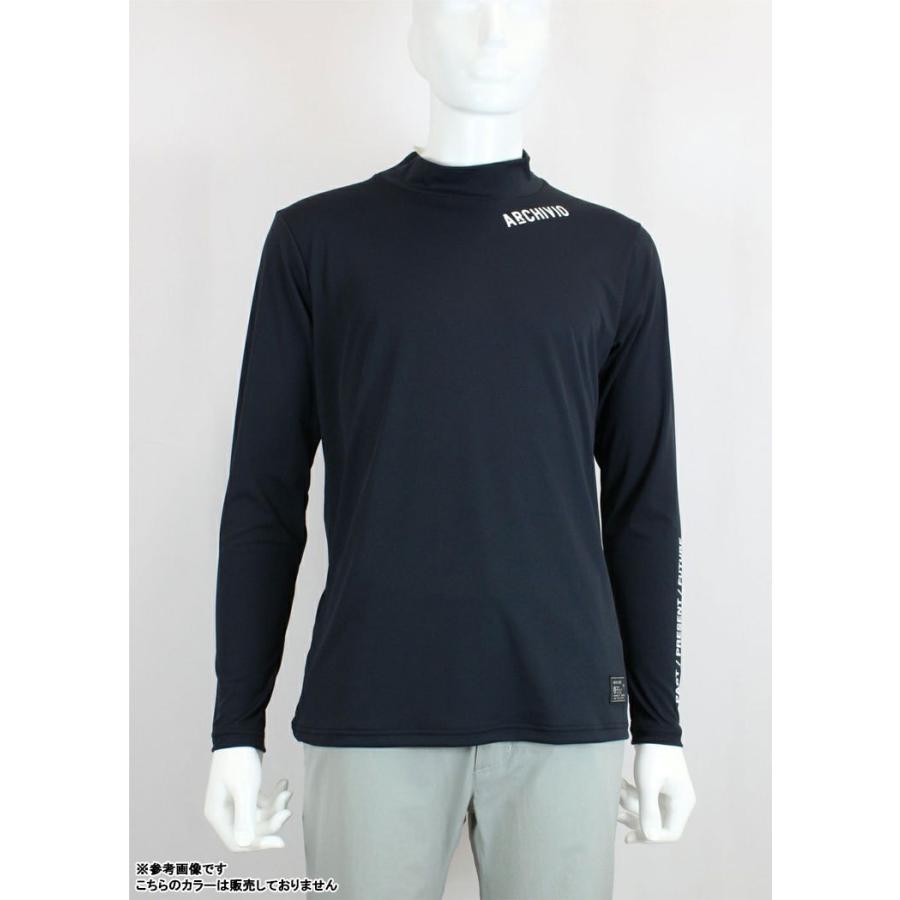 アルチビオ 長袖モックネックシャツ プルオーバー ゴルフウエア