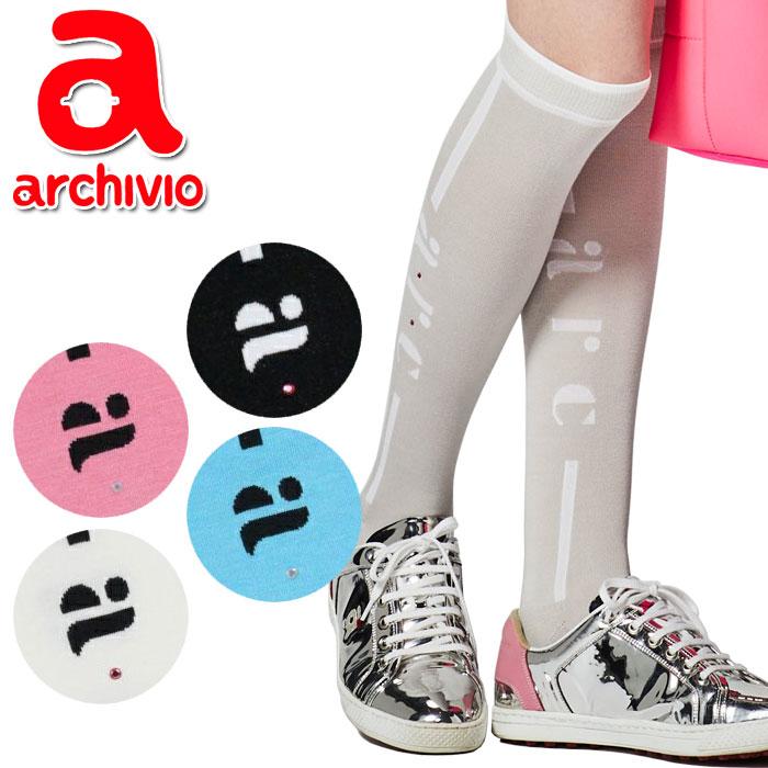 三点おまとめ  アルチビオ  ゴルフ  ニーハイソックス archivio 【メール便送料無料】アルチビオ ゴルフウェア ニー