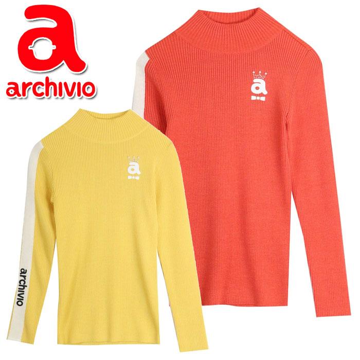 アルチビオ ゴルフウェア ハイネックプルオーバー 長袖 レディース  