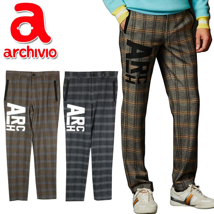 archivio（アルチビオ） ゴルフウェア ロングパンツ ストレッチ メンズ
