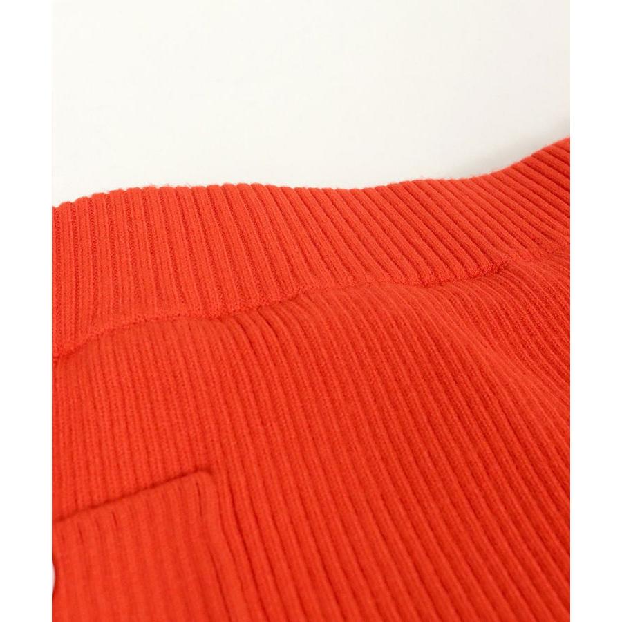 archivio（アルチビオ） 秋冬 ゴルフ フェザー×リブニットスカート