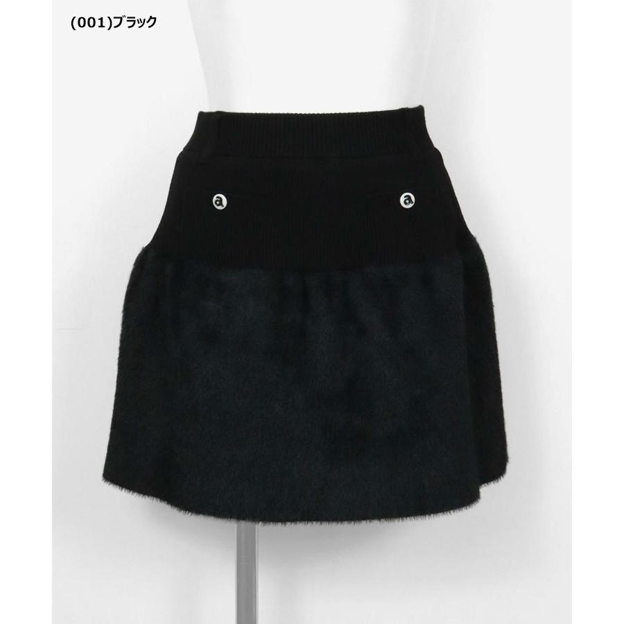 archivio（アルチビオ） 秋冬 ゴルフ フェザー×リブニットスカート