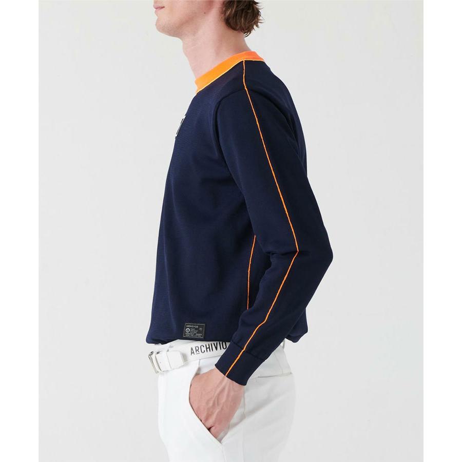 archivio（アルチビオ） 秋冬 ゴルフ コードラインニットプルオーバー