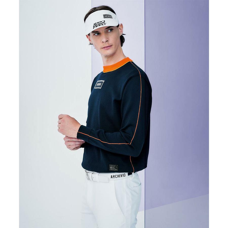 archivio（アルチビオ） 秋冬 ゴルフ コードラインニットプルオーバー