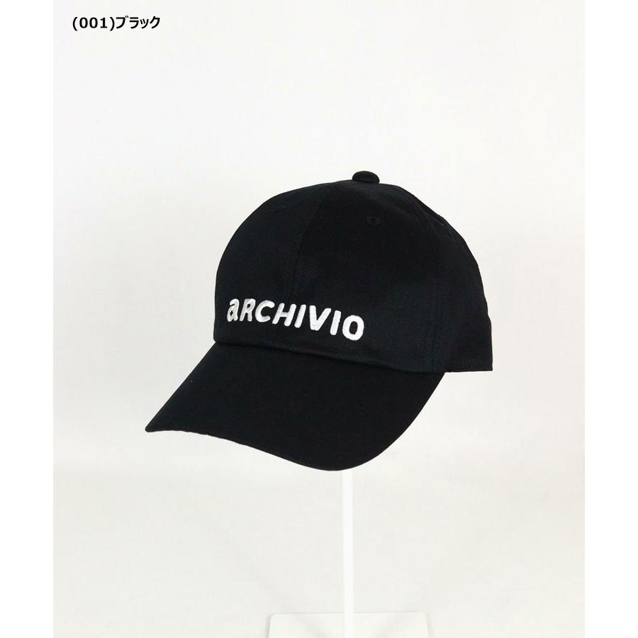 archivio（アルチビオ） 春夏 ゴルフ 刺繍ロゴキャップ レディース