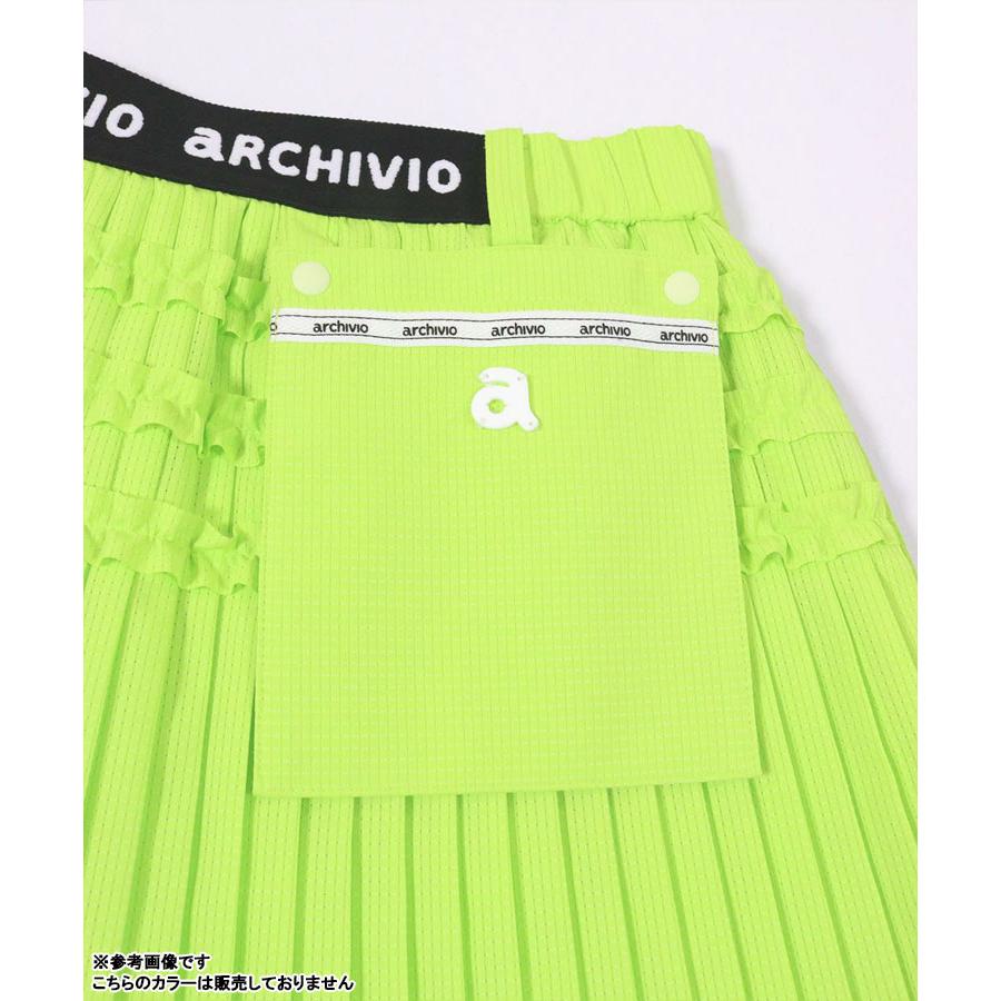 archivio（アルチビオ） 春夏 ゴルフ ミニプリーツ撥水通気スカート