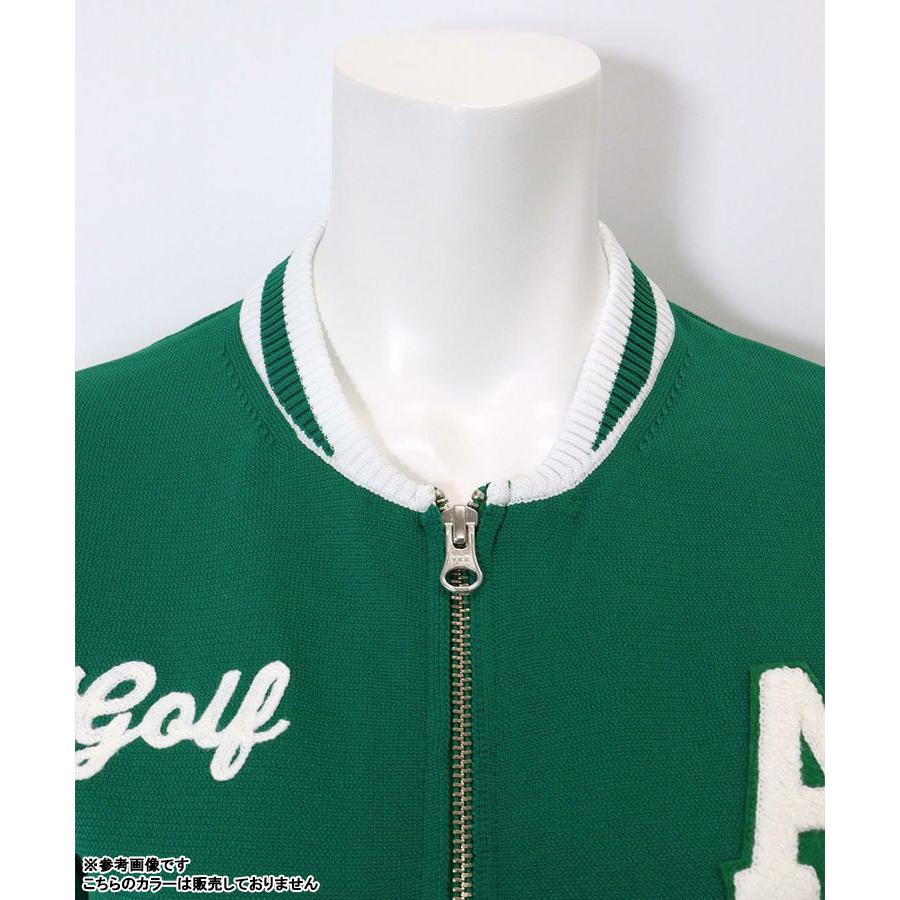 archivio（アルチビオ） 春夏 ゴルフ 刺繍ニットジップブルゾン