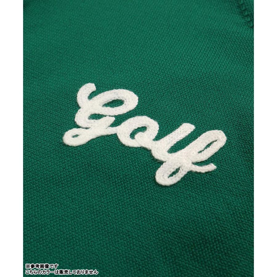 archivio（アルチビオ） 春夏 ゴルフ 刺繍ニットジップブルゾン