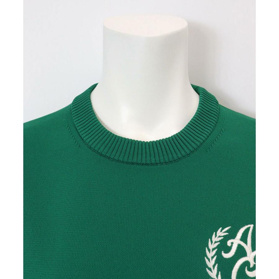 archivio（アルチビオ） 春夏 ゴルフ エンブレム風ロゴニット