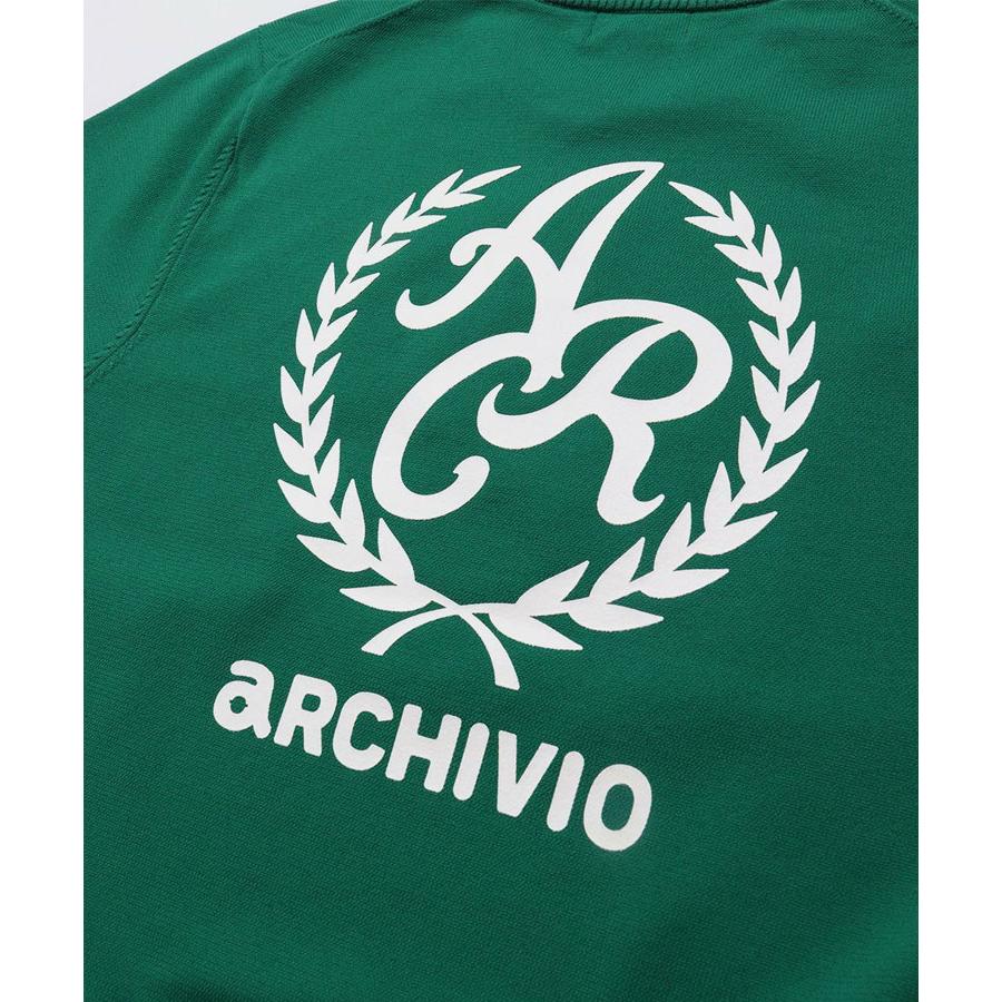 archivio（アルチビオ） 春夏 ゴルフ エンブレム風ロゴニット