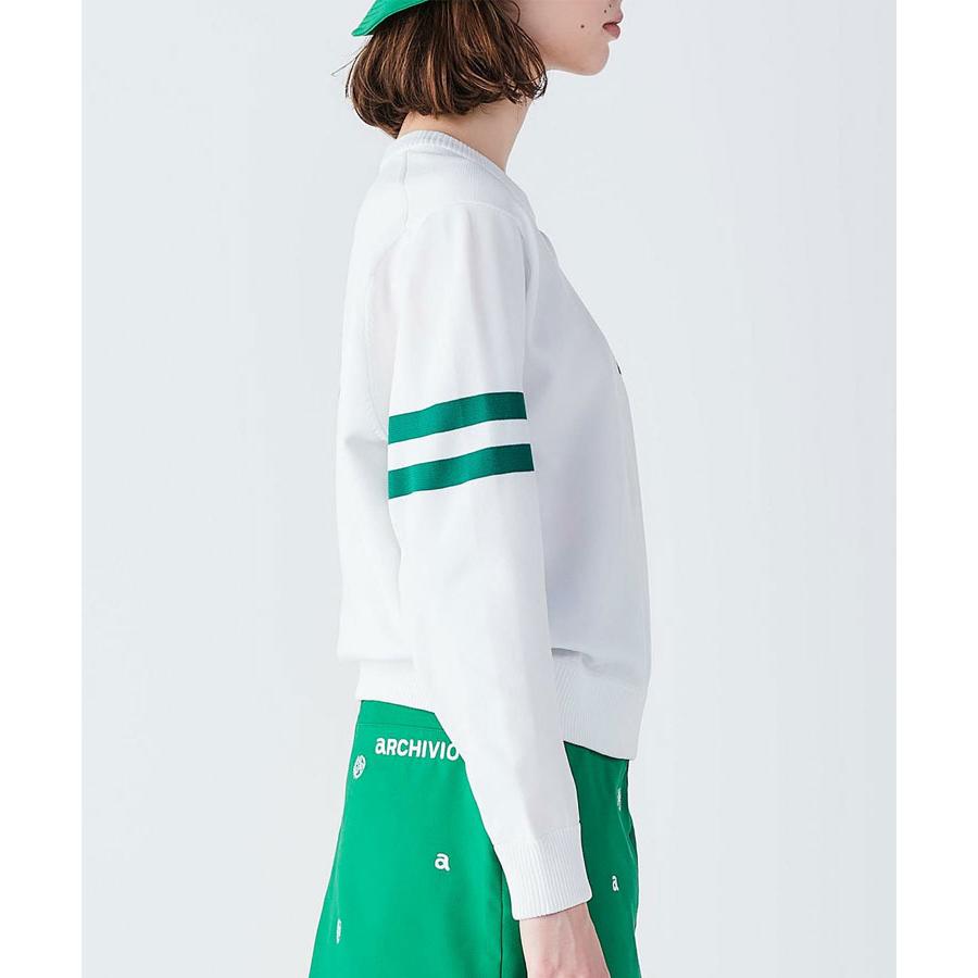 archivio（アルチビオ） 春夏 ゴルフ エンブレム風ロゴニット