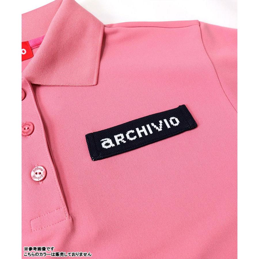 archivio（アルチビオ） 春夏 ゴルフ ライン切替UV冷感ポロシャツ