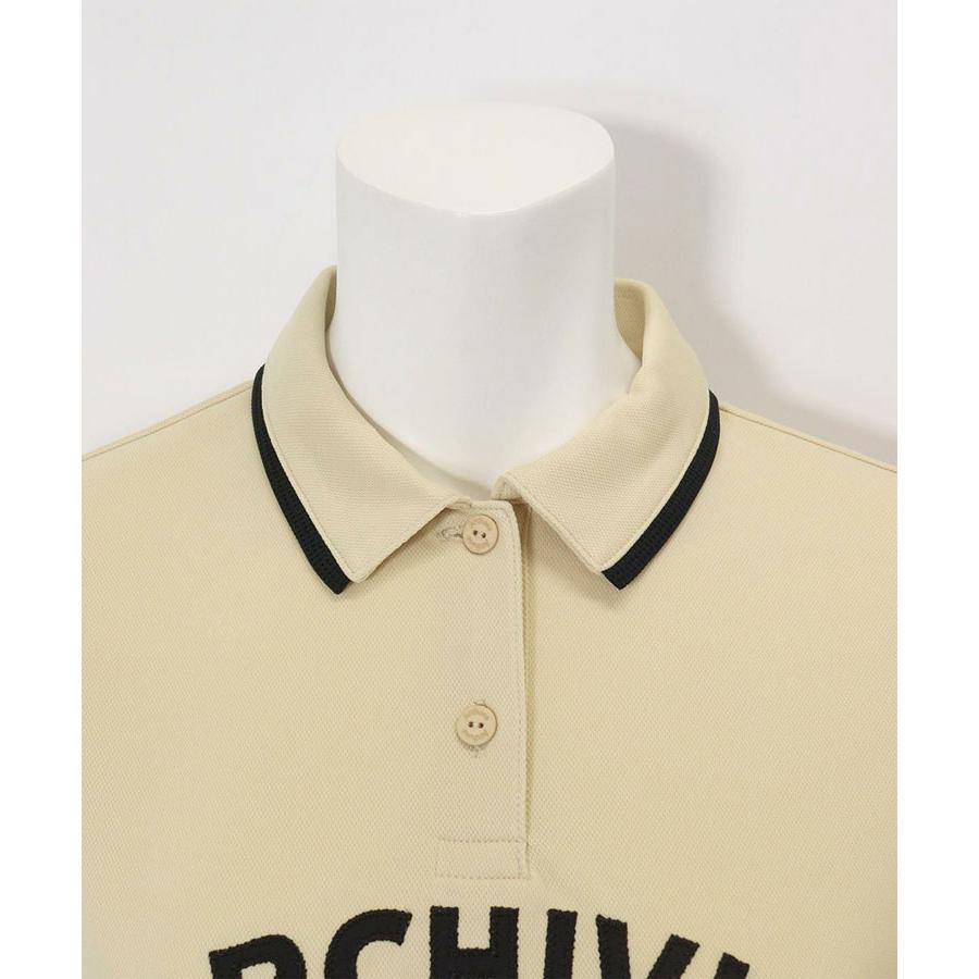 archivio（アルチビオ） 春夏 ゴルフ パフスリーブUVポロシャツ