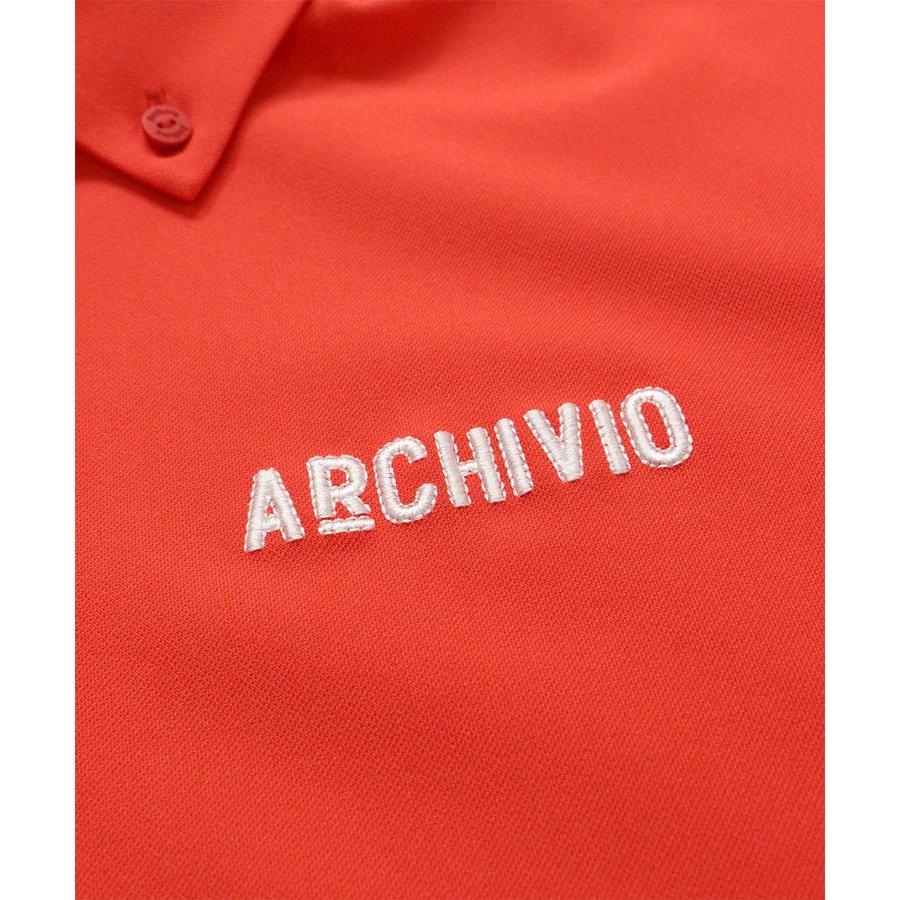 archivio（アルチビオ） 春夏 ゴルフ UV速乾刺繍ポロシャツ 半袖