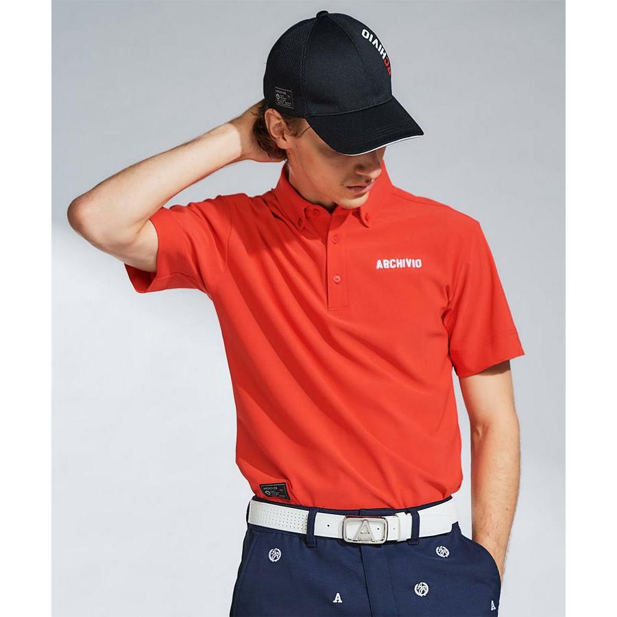 archivio（アルチビオ） 春夏 ゴルフ UV速乾刺繍ポロシャツ 半袖