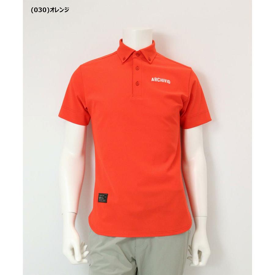 archivio（アルチビオ） 春夏 ゴルフ UV速乾刺繍ポロシャツ 半袖