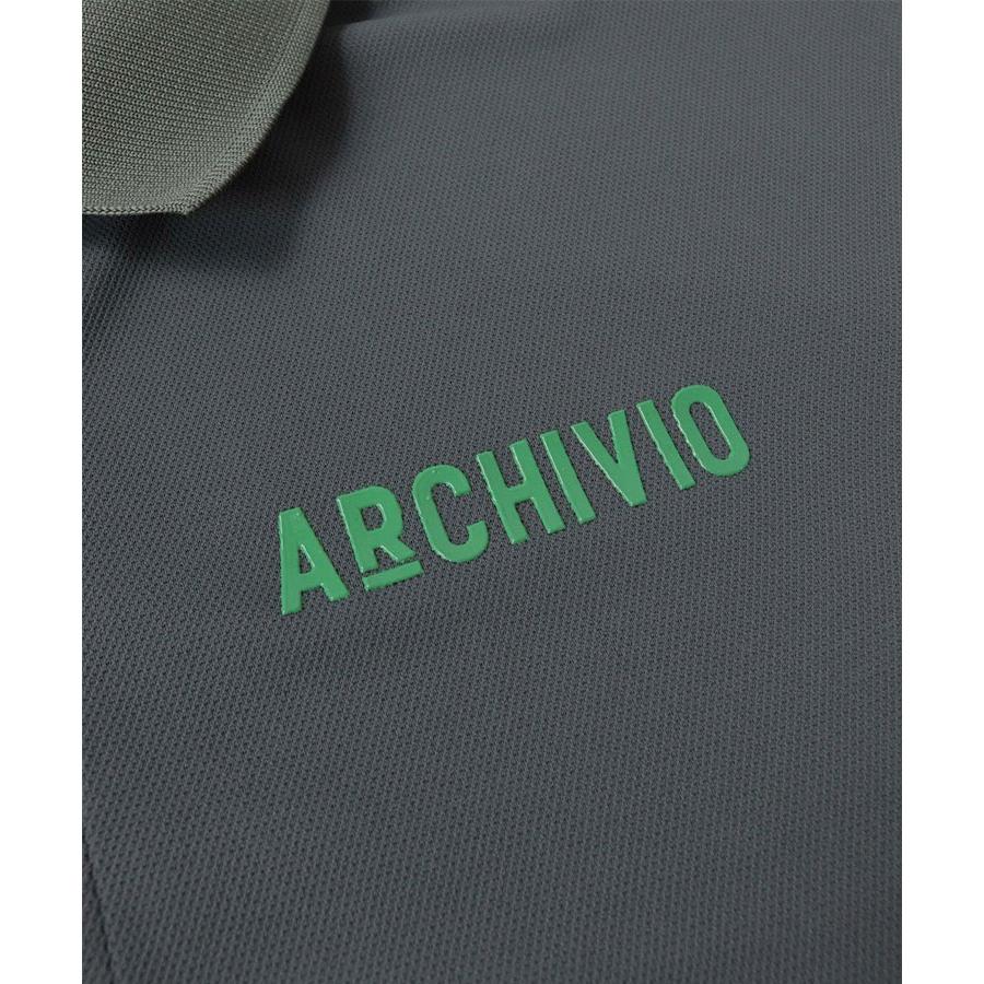 archivio（アルチビオ） 春夏 ゴルフ ダブルカノコポロシャツ 半袖