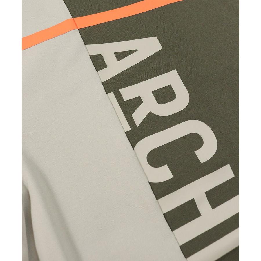 archivio（アルチビオ） 春夏 ゴルフ 配色切替UV速乾プルオーバー 半袖