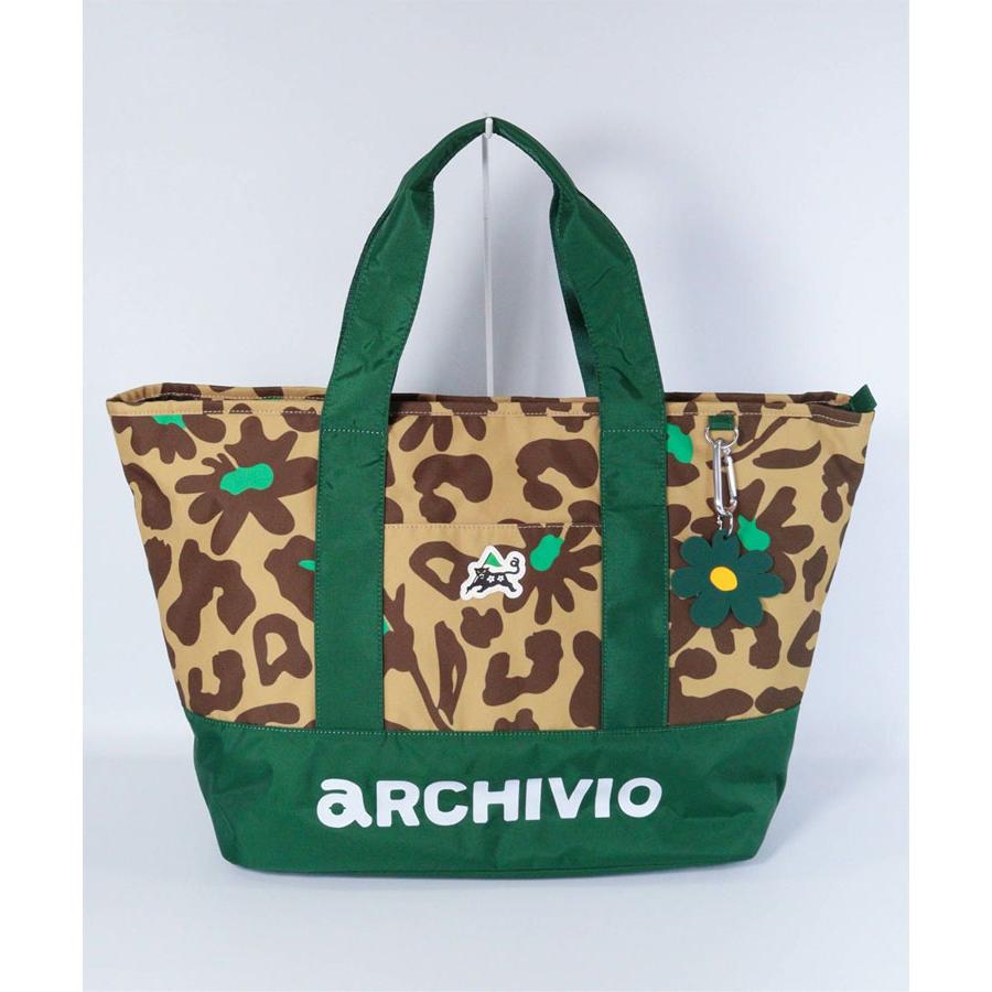 2025年秋冬モデル アルチビオ archivio A510002 ボストンバッグ ヒョウ柄 大容量 ゴルフ用品 ゴルフバッグ 鞄 archivio（アルチビオ） ゴルフ ヒョウ柄ボストンバッグ ゴルフバッグ