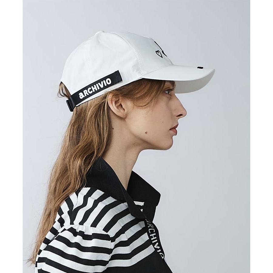 archivio（アルチビオ） ゴルフ ウサロゴ刺繍はっ水キャップ