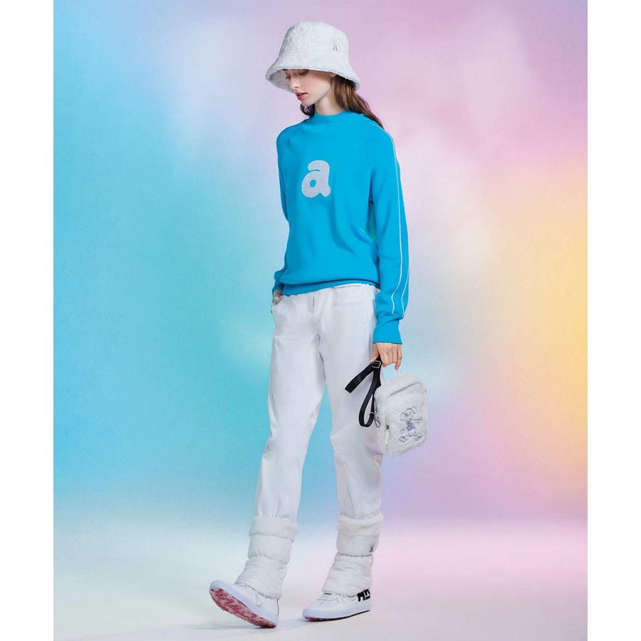 archivio（アルチビオ） ゴルフ フェイクファー刺繍ポシェット